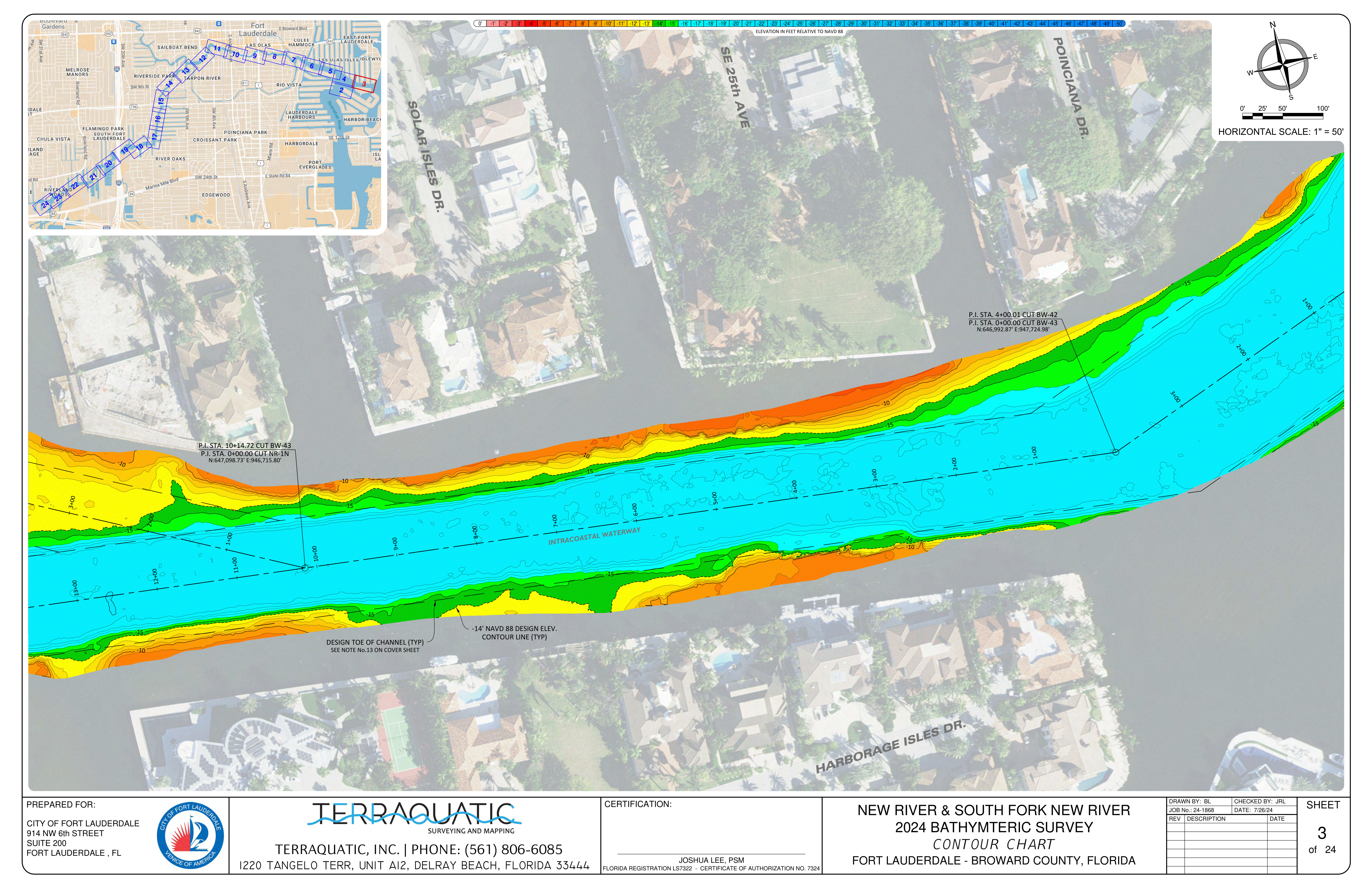 Bathymetry Sheet 3