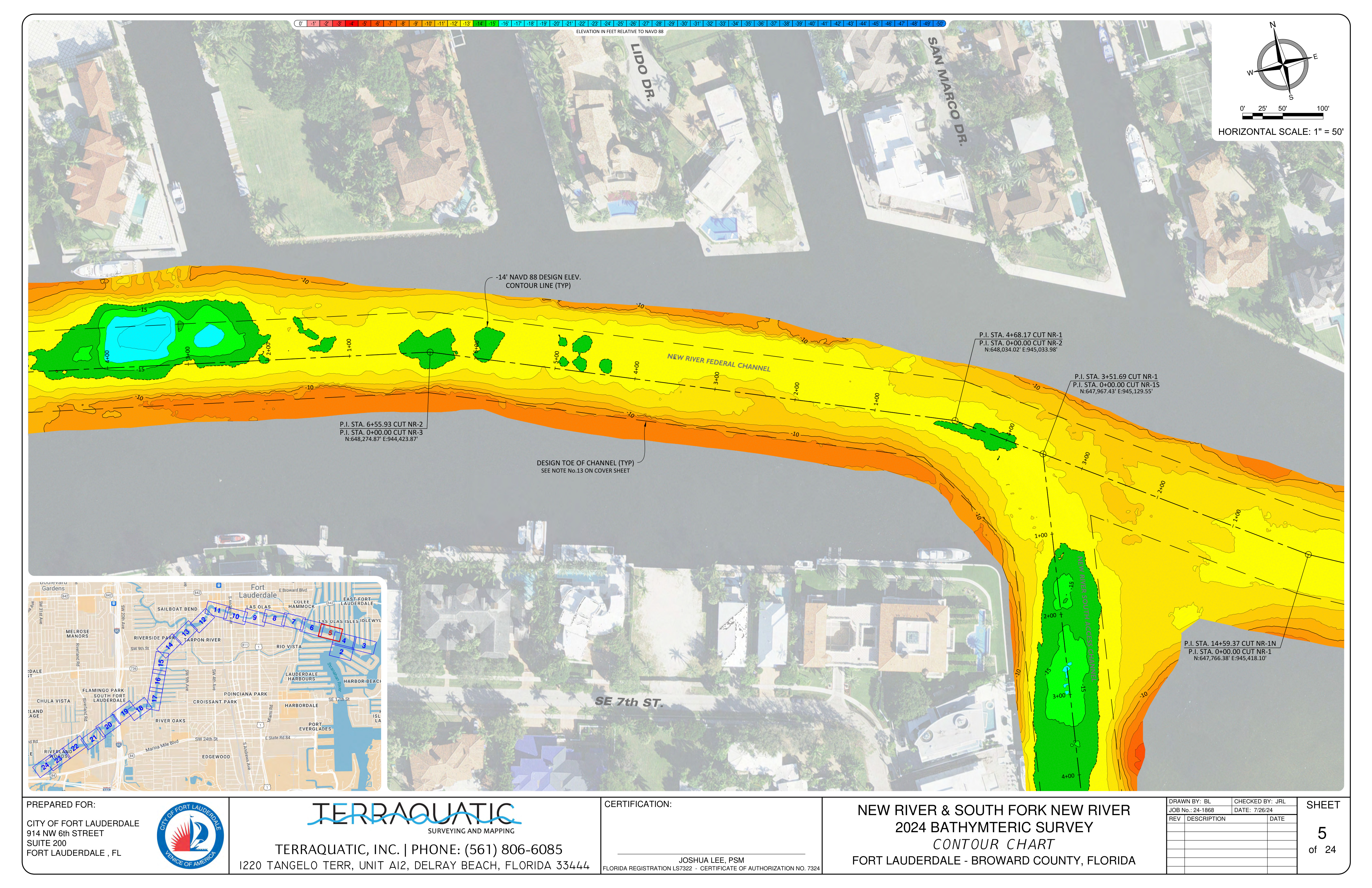 Bathymetry Sheet 5