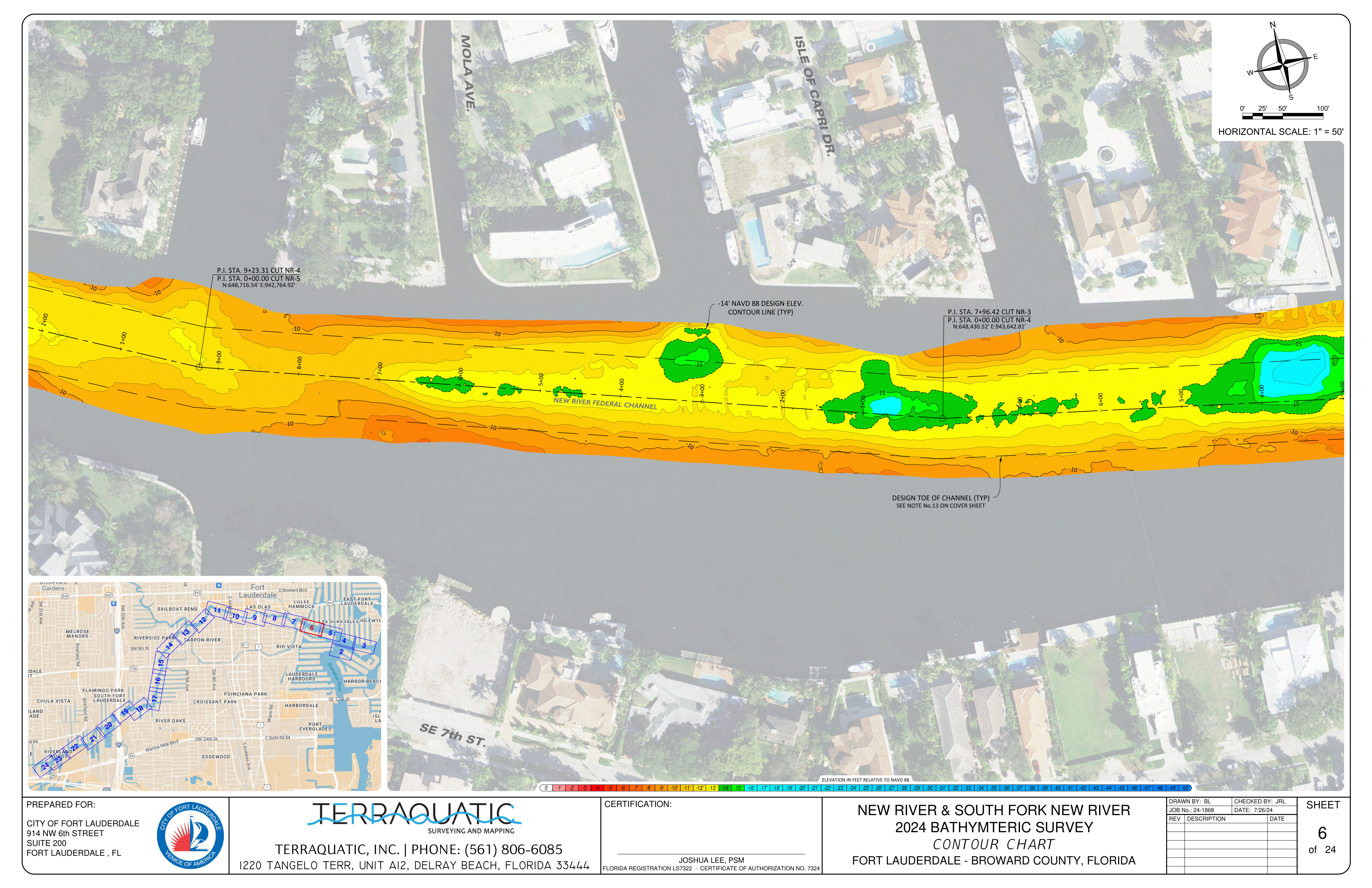 Bathymetry Sheet 6