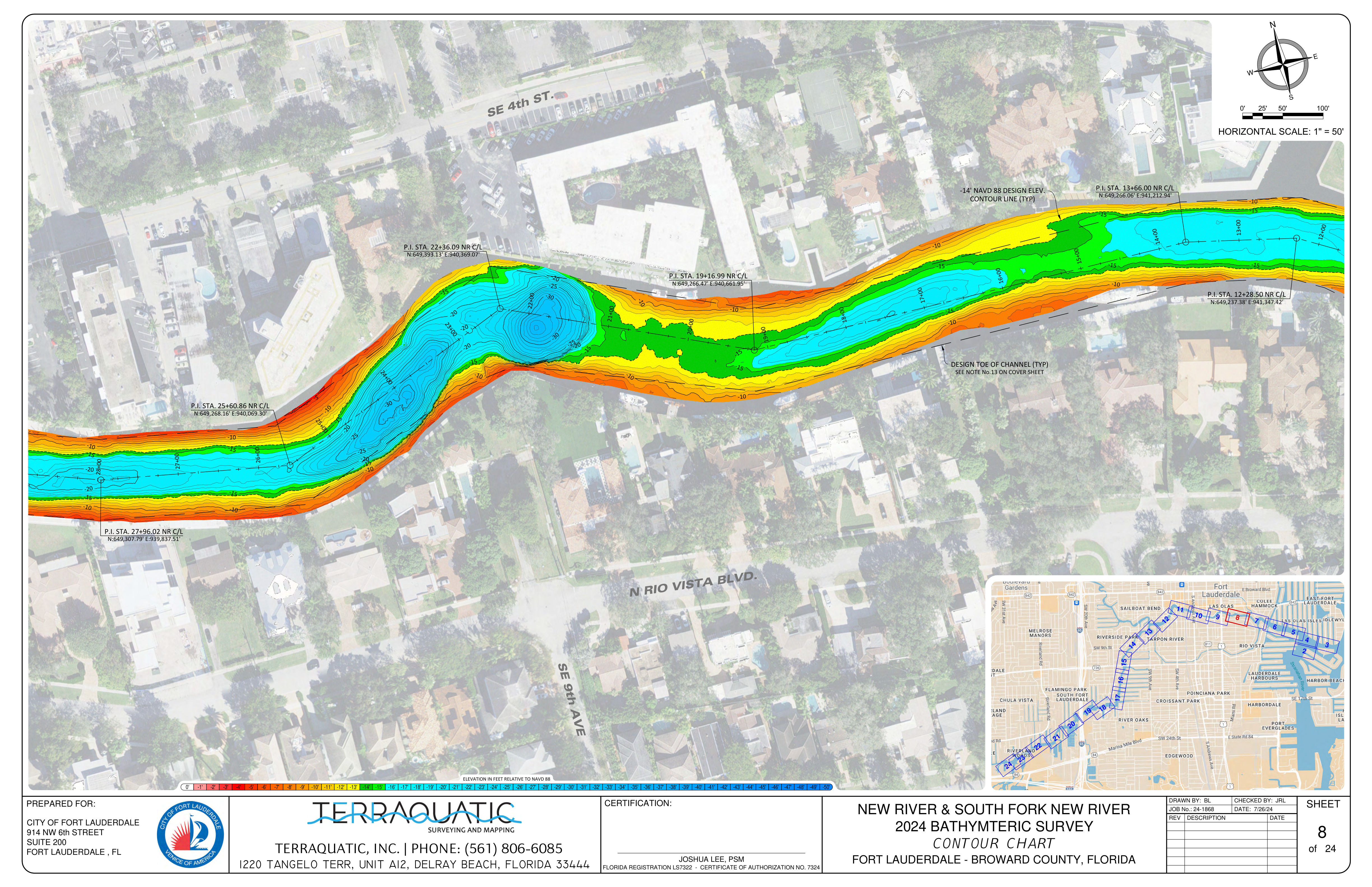 Bathymetry Sheet 8
