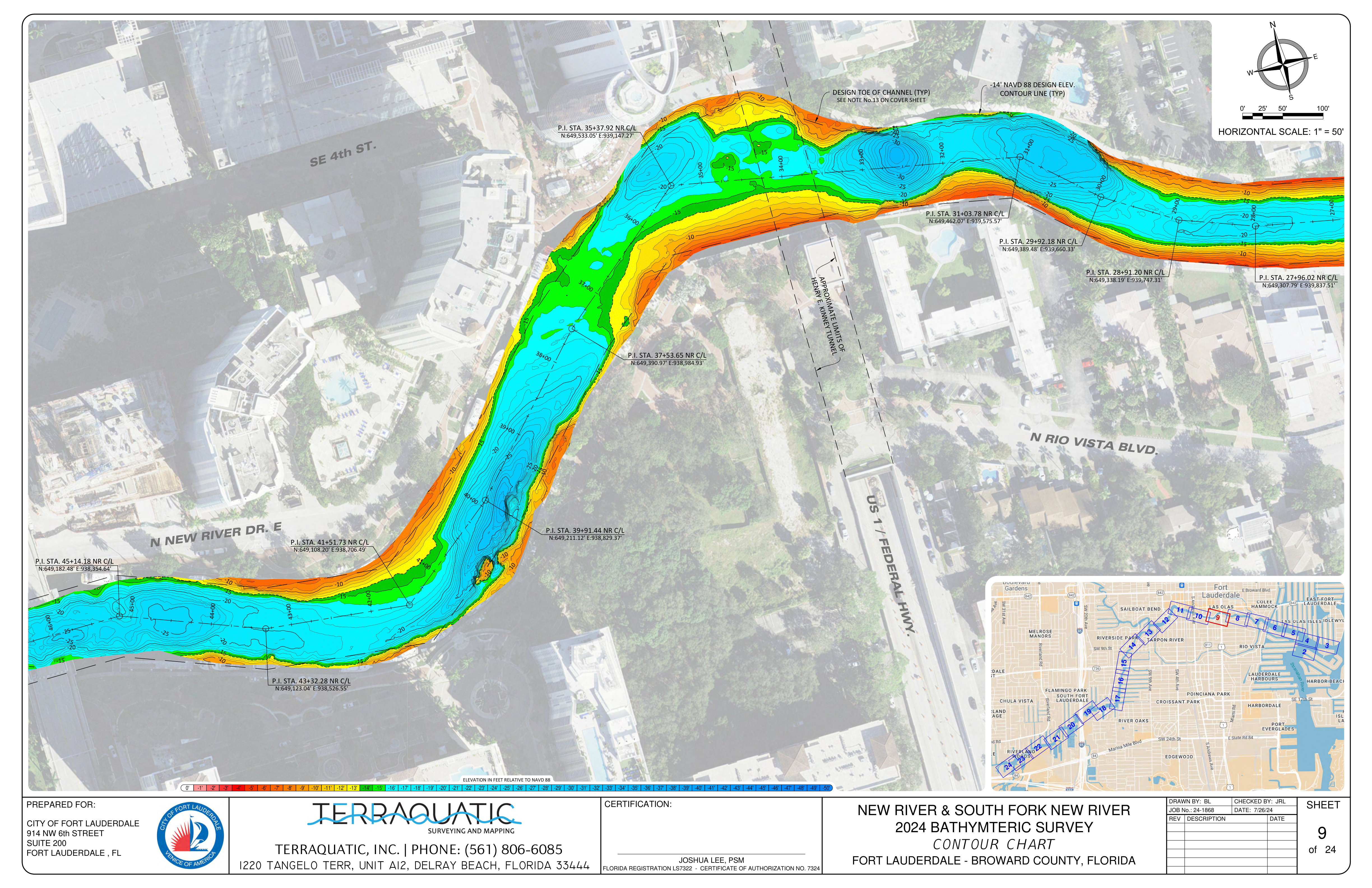 Bathymetry Sheet 9