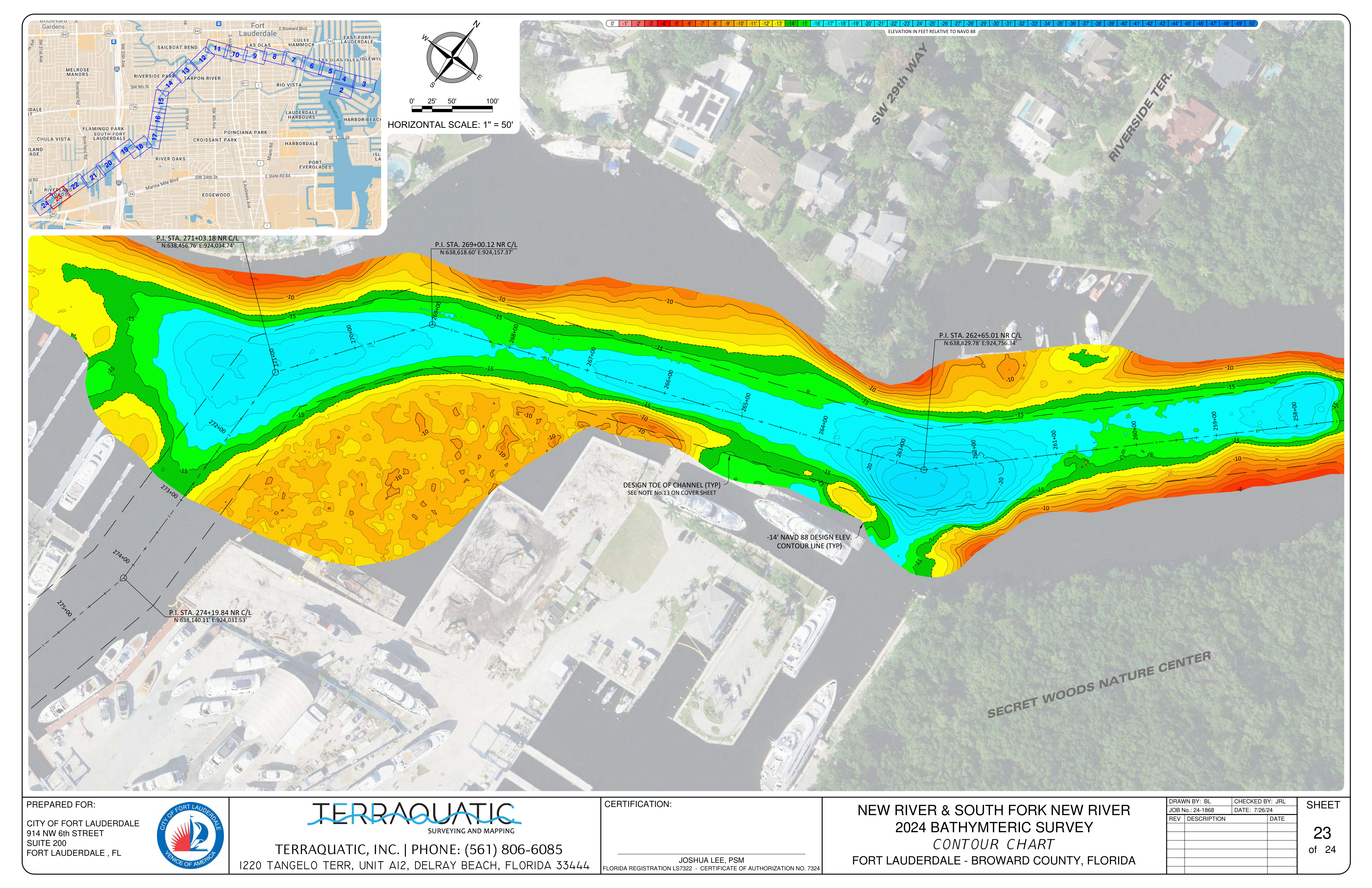 Bathymetry Sheet 23